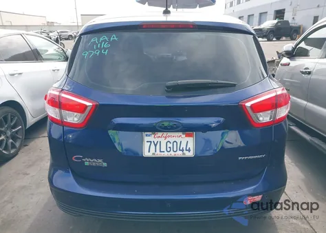 2017 Ford C-Max Energi Titanium z USA, uszkodzony, nr VIN 1FADP5FU0HL102662